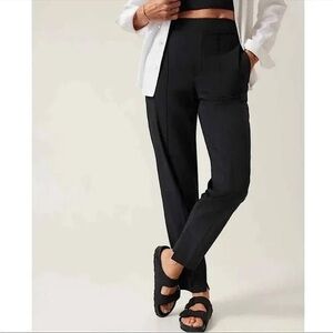 Athlete Vienna Slim Pants Size 6 Black